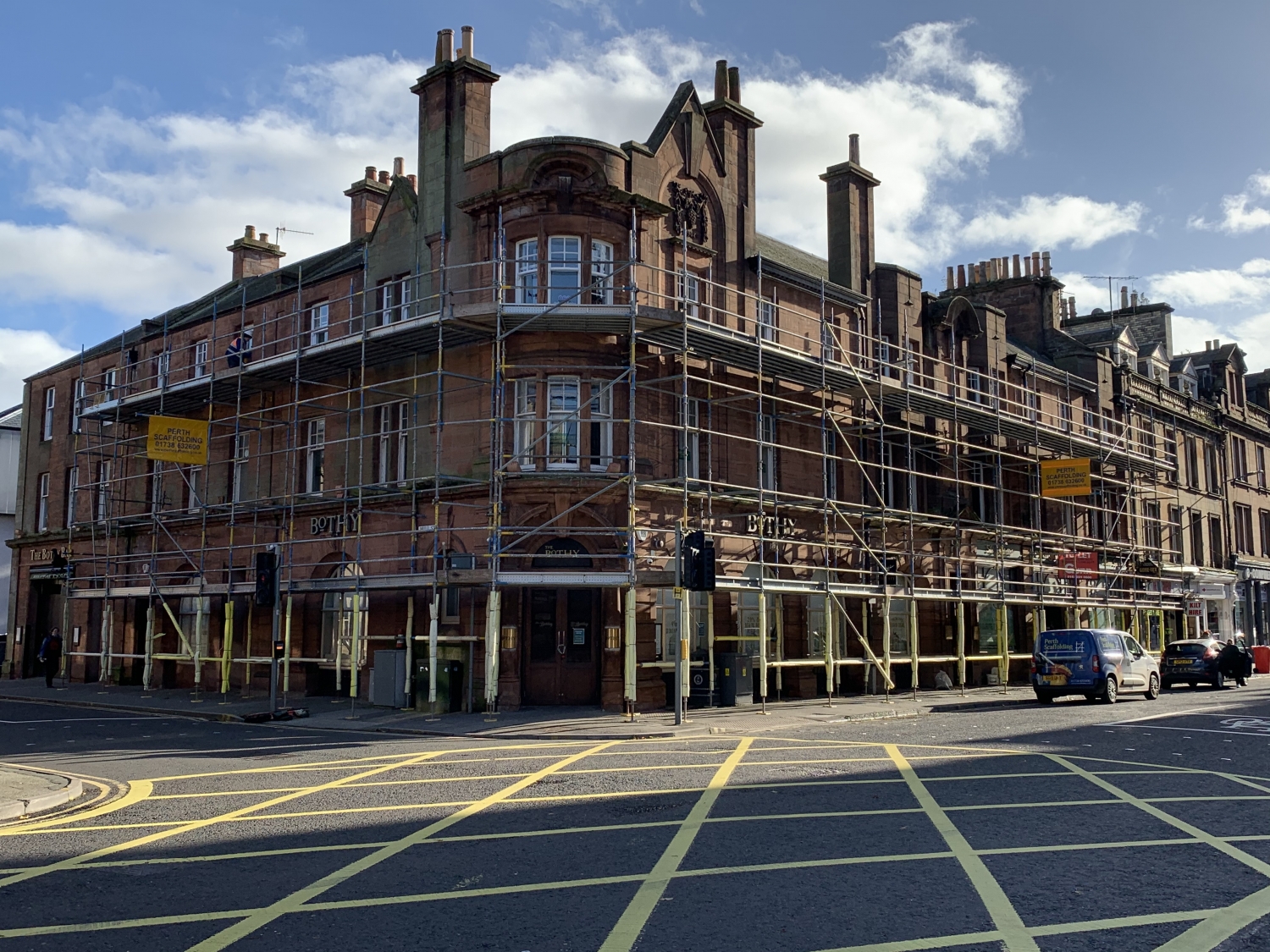 Scaffolding Kinnoull St/Mill St Perth Perth Scaffolding